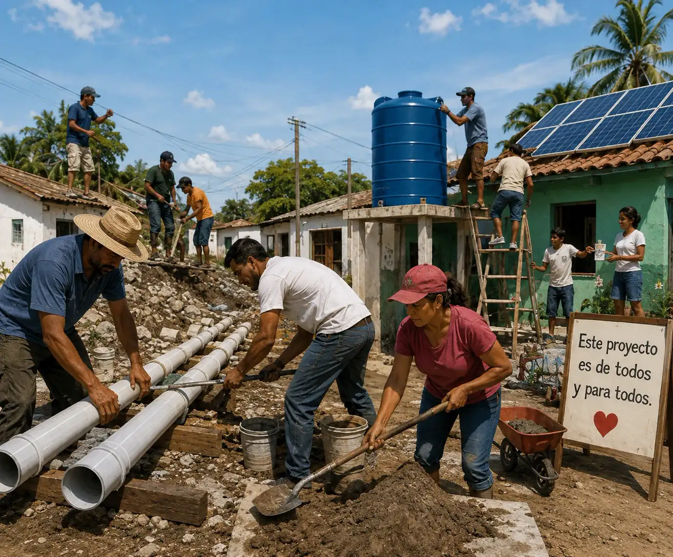 La solución pasando de la propuesta a la acción con la comunidad
