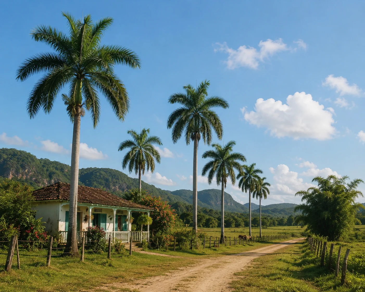 Casa rural junto al camino